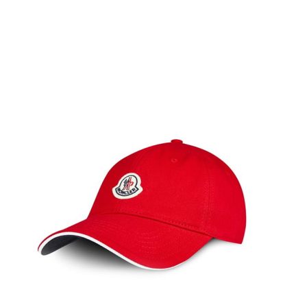 MONCLER Logo Baseball Cap Men Baseball Caps Red 401 for sale