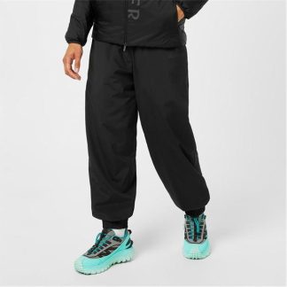 MONCLER Logo Jogging Bottoms Women Black 999  for sale