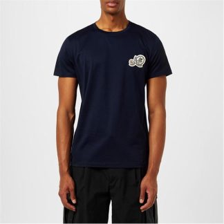 MONCLER Maglia T-Shirt Men Med Blue 773  for sale