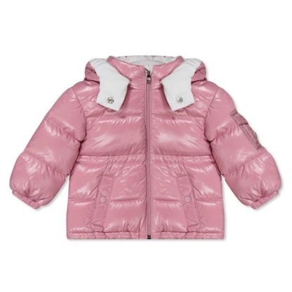 MONCLER Maire Padded Jacket Infants Kids Pink 525  for sale