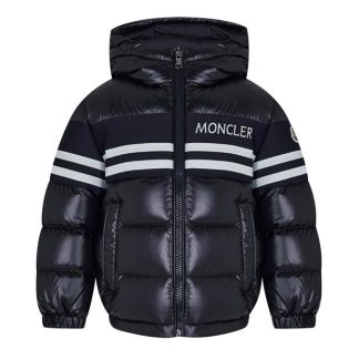 MONCLER Mangal Padded Hooded Jacket Boys Kids Navy 778  for sale