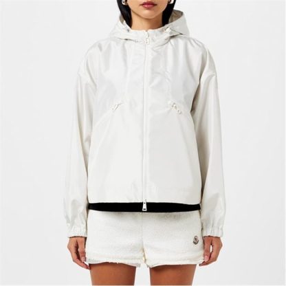 MONCLER Marmace Hooded Jacket Women White 034  for sale