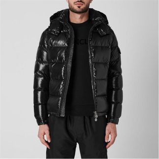 MONCLER Maya Down Puffer Jacket Men Puffer Jackets - Heavyweight Black 999 for sale