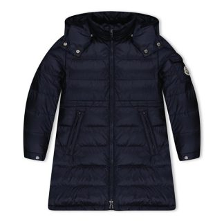 MONCLER Meillon Down Coat Juniors Kids Navy 778  for sale