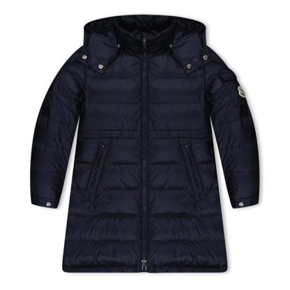 MONCLER Meillon Down Coat Juniors Kids Navy 778  for sale