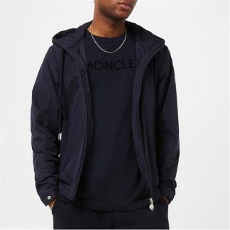 MONCLER Mira Rain Jacket Men Rain Jackets Navy 74S for sale