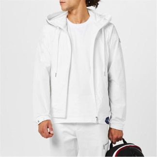 MONCLER Mira Rain Jacket Men Rain Jackets White 034 for sale