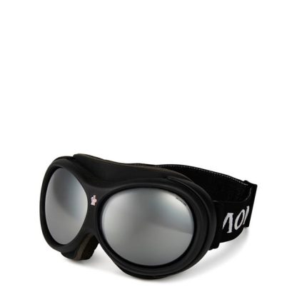 MONCLER Ml0130 Ski Goggles Unisex Black 05C  for sale