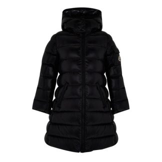 MONCLER Moka Padded Hooded Coat Kids Puffer Jackets - Heavyweight Black 999 for sale