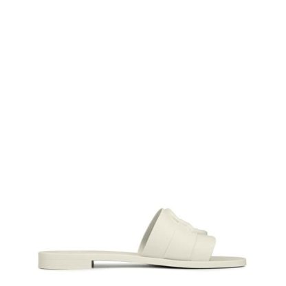 MONCLER Mon Sliders Women Pool Shoes White 035 for sale