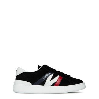 MONCLER Monaco Low Top Trainers Men Low Trainers Black P90 for sale