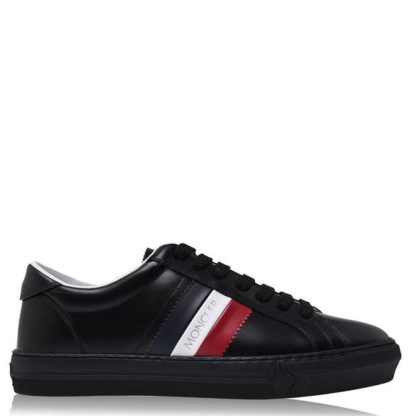 MONCLER Monaco Scarpa Trainers Men Low Trainers Black 999 for sale