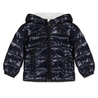 MONCLER Moncler Anand Jacket In33 Kids Puffer Jackets - Heavyweight Navy 77D for sale