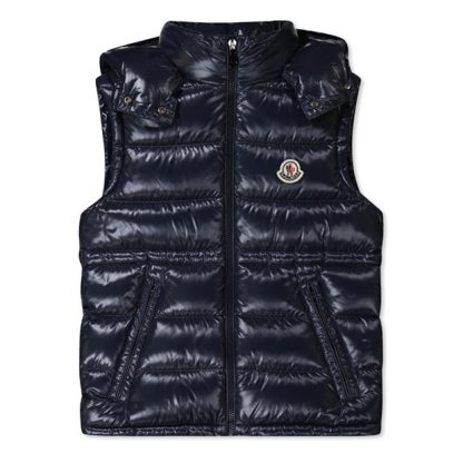 MONCLER Moncler Ania Gilet Junior Kids Gilets - Heavyweight Navy 742 for sale