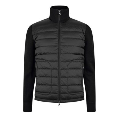 MONCLER Moncler Arch Cardi Sn44 Men Hybrid Jackets Black 999 for sale