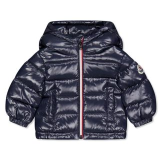 MONCLER Moncler Aubert Jkt In44 Kids Puffer Jackets - Heavyweight Navy 742 for sale