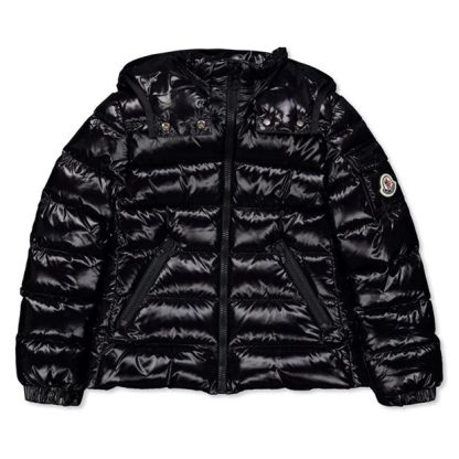 MONCLER Moncler Bady Jacket Jn44 Kids Puffer Jackets - Heavyweight Black 999 for sale