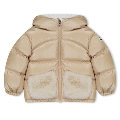 MONCLER Moncler Bluma Jacket In44 Kids Beige 20I  for sale