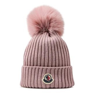 MONCLER Moncler Bob Beanie Jn44 Unisex Beanies Pink 51A for sale