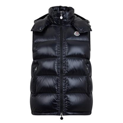 MONCLER Moncler Bormes Vest Sn44 Men Black 999  for sale