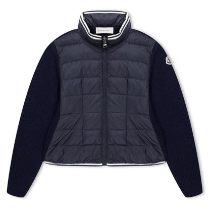 MONCLER Moncler Cardigan Jn42 Kids Drk Blue 750  for sale