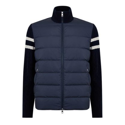 MONCLER Moncler Cardigan Sn44 Men Blue 779  for sale