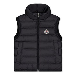 MONCLER Moncler Contrin Vest Jn44 Kids Black 999  for sale