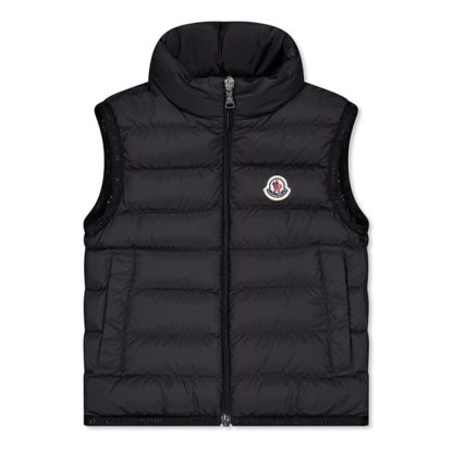 MONCLER Moncler Contrin Vest Jn44 Kids Black 999  for sale