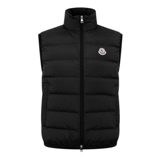 MONCLER Moncler Contrin Vest Sn44 Men Gilets - Heavyweight Black 999 for sale