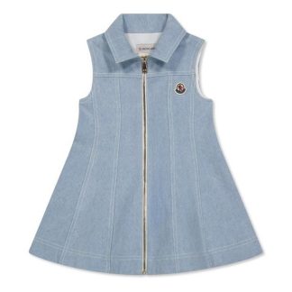 MONCLER Moncler Denim Dress Jn42 Kids Denim 70V  for sale