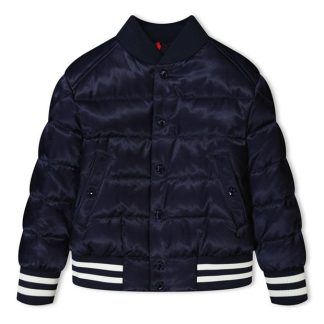 MONCLER Moncler Dives Bomber Jn34 Kids Navy 742  for sale