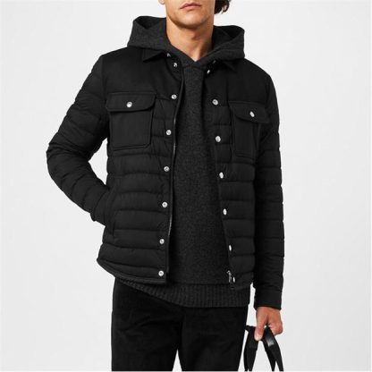 MONCLER Moncler Fauscoum Jkt Sn34 Men Overshirts Black 999 for sale