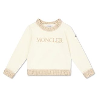 MONCLER Moncler Knit Trckst Jn44 Kids Clothing Sets Cream 050 for sale