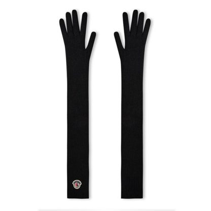 MONCLER Moncler Lgo Glove Ld44 Women Black 999  for sale