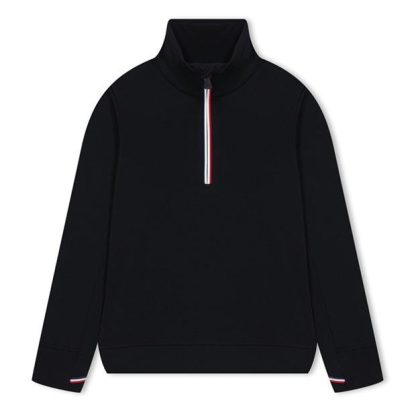 MONCLER Moncler Logo Sweat Jn34 Kids Black 999  for sale