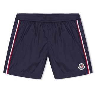 MONCLER Moncler Logo Swim In42 Kids Navy 742  for sale