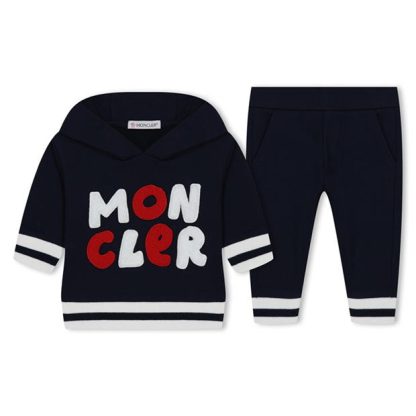 MONCLER Moncler Logo TrkSuit In34 Kids Navy 778  for sale