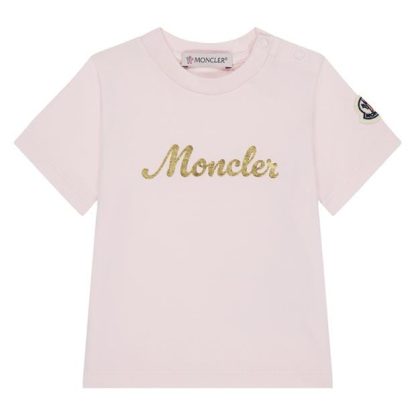 MONCLER Moncler Logo Tshirt In44 Kids Pink 503  for sale