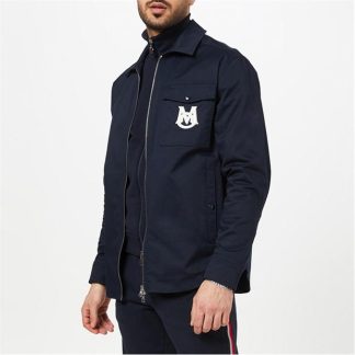 MONCLER Moncler M Logo OS Sn32 Men Navy 781  for sale