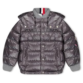 MONCLER Moncler Manaem Jkt Jn44 Kids Puffer Jackets - Heavyweight Grey 918 for sale