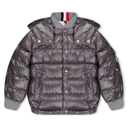 MONCLER Moncler Manaem Jkt Jn44 Kids Puffer Jackets - Heavyweight Grey 918 for sale