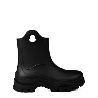 MONCLER Moncler Misty RainBt Ld34 Women Flat Ankle Boots Black 999 for sale