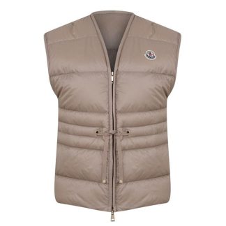 MONCLER Moncler Nai Vest Ld44 Women Beige 205  for sale