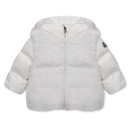 MONCLER Moncler Natas Down Infants Kids Down Jackets Cream 034 for sale