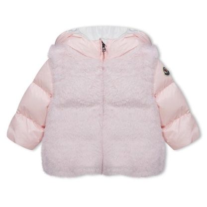 MONCLER Moncler Natas Down Infants Kids Down Jackets Pink 503 for sale