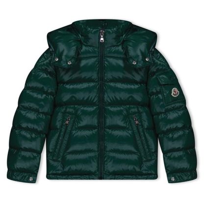 MONCLER Moncler New Maya Down Jacket Kids Puffer Jackets - Heavyweight Green 866 for sale