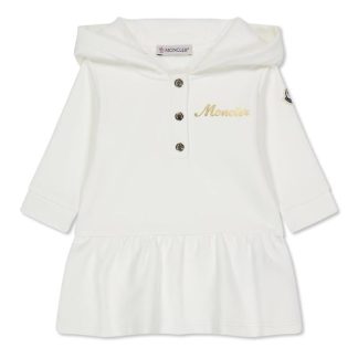 MONCLER Moncler OTH Dress In44 Kids Hoodie Dresses White 034 for sale