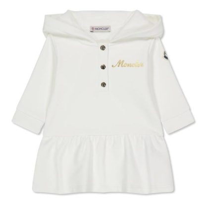 MONCLER Moncler OTH Dress In44 Kids Hoodie Dresses White 034 for sale