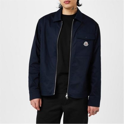 MONCLER Moncler OverShirt Sn00 Men Navy 781  for sale