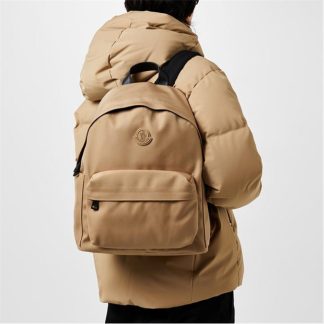 MONCLER Moncler Pierrick Bck Sn42 Unisex Back Packs Cognac 248 for sale